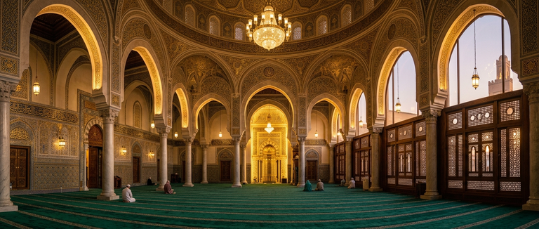 زخرفة المسجد